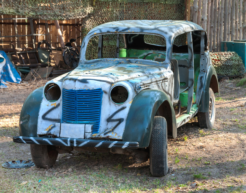 Récupération épave à Chazey-sur-Ain